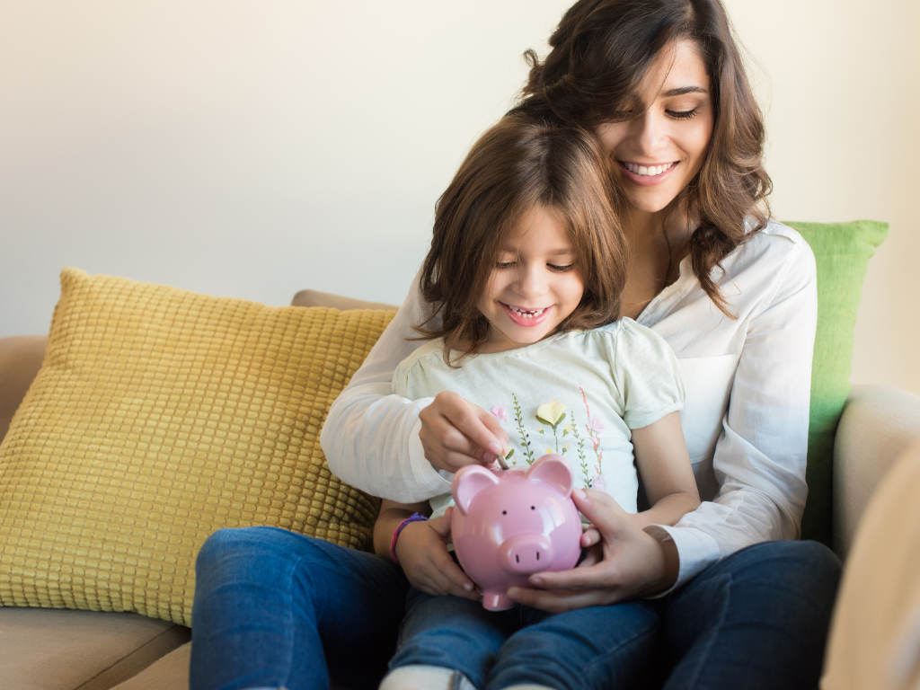 bankmom teaching kids about money and financial literacy