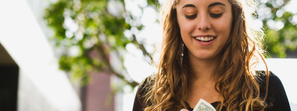 financial tips for teens no text