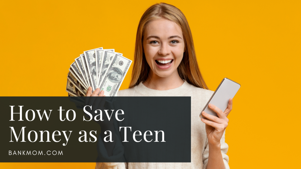 how to save money as a teen